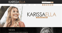 Desktop Screenshot of karissaella.com